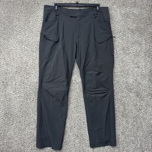 Helikon-Tex Mens OTP Pants Mens 40x30 Gray Outdoor Tactical Lightweight Stretch